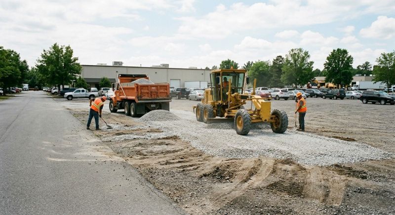 Parking Lot Gravel Repair in Provo, UT