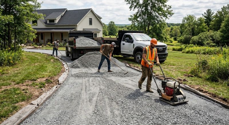 Gravel Road Construction Service